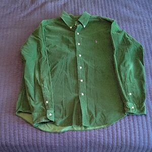 Ralph Lauren Green Casual Button Down Shirt